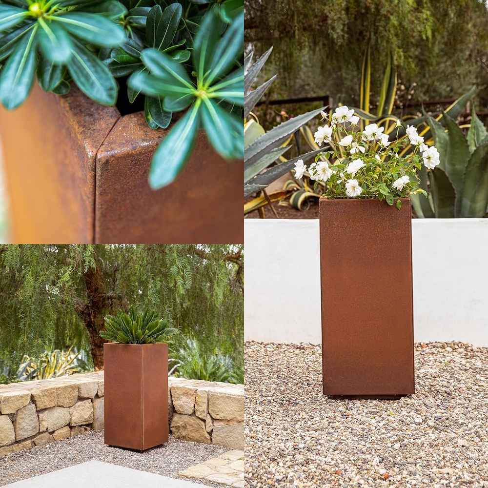 Corten Steel Planters: image 2