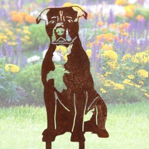 buy dog garden statue online